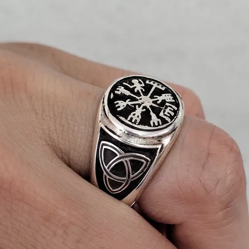 Anillos con simbolos celtas best sale