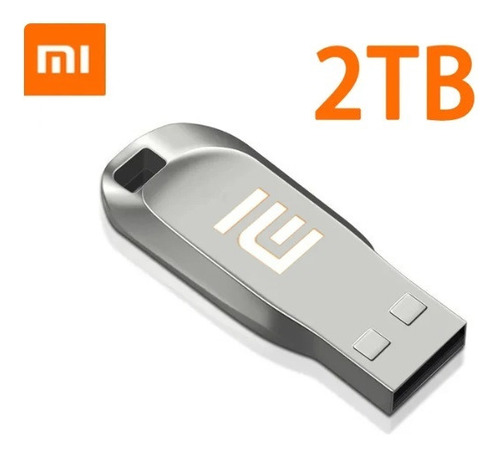 Pendrive 2tb Usb 3.0 Metal Disco U Plateado Pendrive