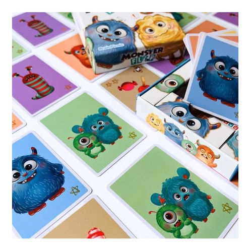 Zacatrus - Juego De Mesa Familiar Y Sencillo - Monster Flip
