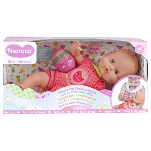 Muñeca Clasica Bebote De Tela Blando Original Nenuco Nuevo
