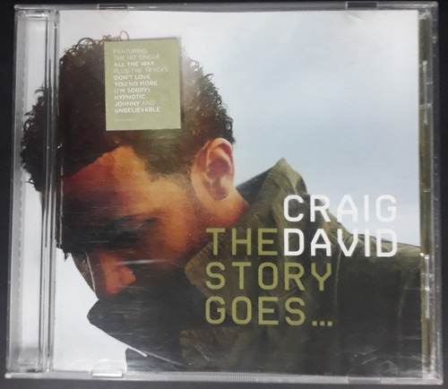 Craig David - The Story Goes - Cd Promo 