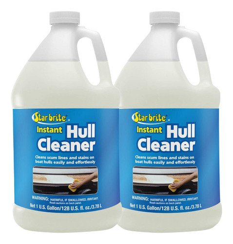 Star Brite 2-pack Instant Hull Cleaner 1 Galon Limpia Linea