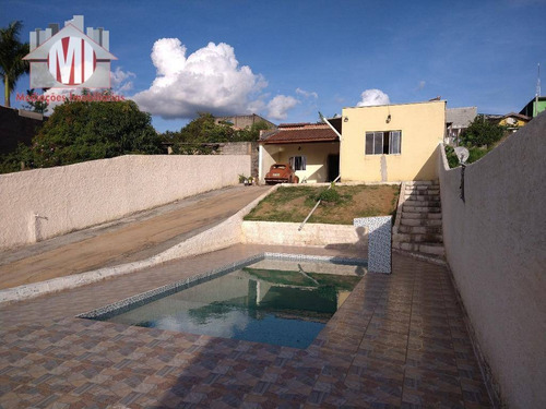 Imagem 2 de 19 de Linda Chácara Com 2 Dormitórios, Piscina, Edícula, Jardim, Ótima Localização, À Venda, 484 M² Por R$ 235.000 - Zona Rural - Bragança Paulista/sp - Ch0855