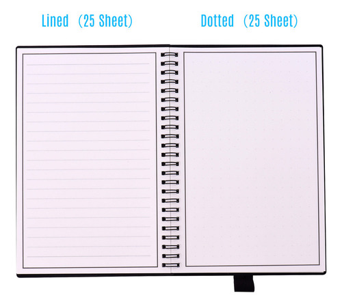 Cuaderno Reutilizable Borrable Con Bolígrafo For Oficina Ee