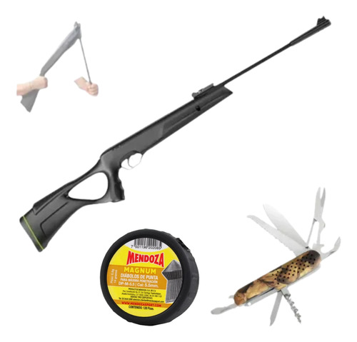 Rifle De Nitropiston Aztk Murciélago 5.5mm 600 Fps