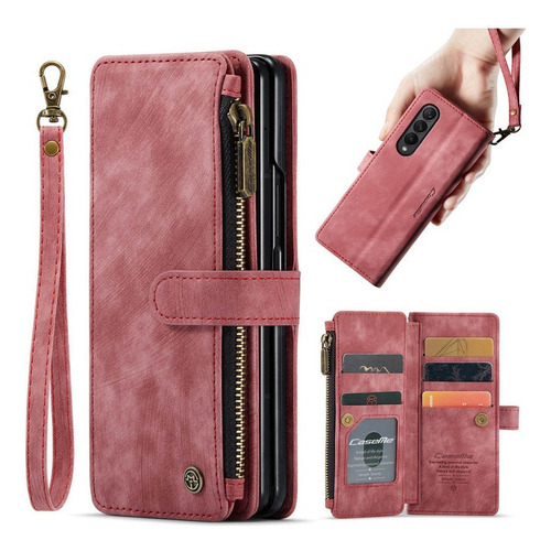 Funda De Teléfono Estilo Cartera Para Galaxy S21