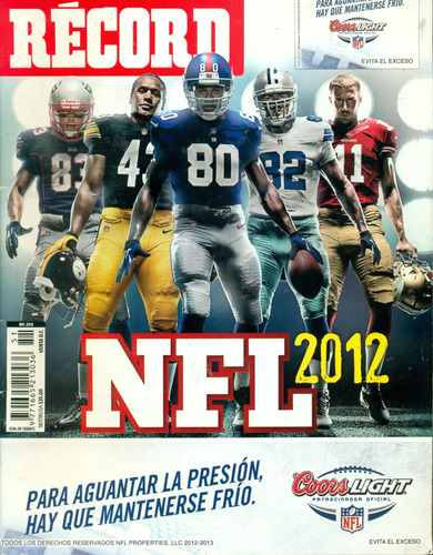 Revista Record Ediciones Especiales | Nfl 2012