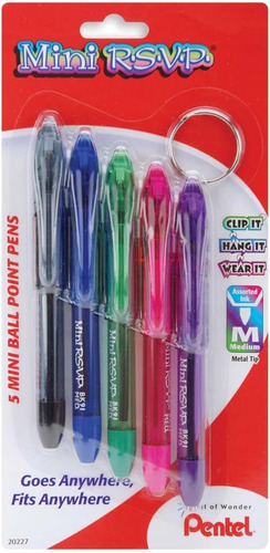 Mini R.s.v.p. - Bolígrafo De Punta Media, Colores De Tinta S