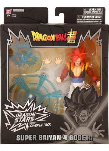 Figura Super Saiyan 4 Gogeta, Bandai Dragon Stars Powew