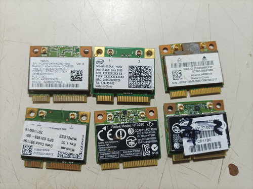 Tarjeta Wifi Hp Atheros Intel Ralink Laptop Diversos Modelos (Usado)