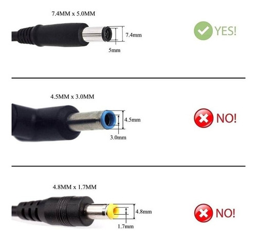 Imagen 1 de 4 de Cargadores Adaptadores Para Hp Compaq