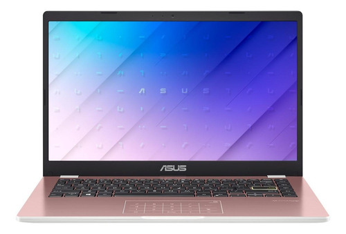 Imagen 1 de 6 de Notebook Asus VivoBook E410MA rosa 14", Intel Celeron N4020 4GB de RAM 128GB SSD, Intel UHD Graphics 600 1366x768px Windows 10 Home