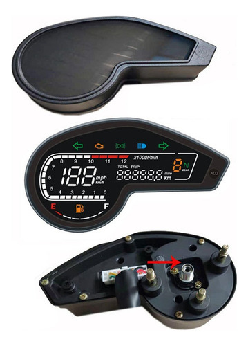 Panel De Motocicleta Digital Dm200 Xr1901 Crm250 150 Gy200 Y