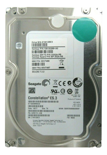 Disco Duro Sata 3.5  1tb 7.2k Servidor Dell T40 T150 R350