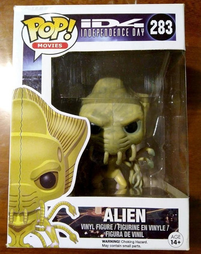Funko Pop! Id4 Alien 283 Original Dia De La Independencia