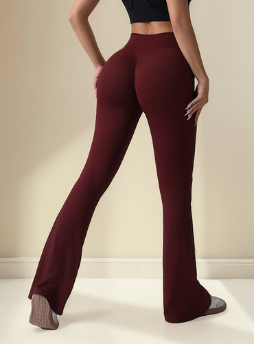 Leggins Palazo Push Up Mujer Entrenamiento
