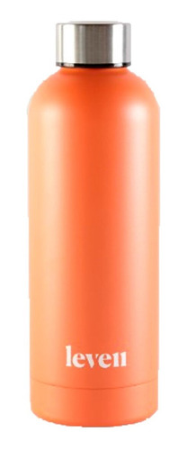 Botella Leven Lifestyle Unisex Papaya Naranja Cli