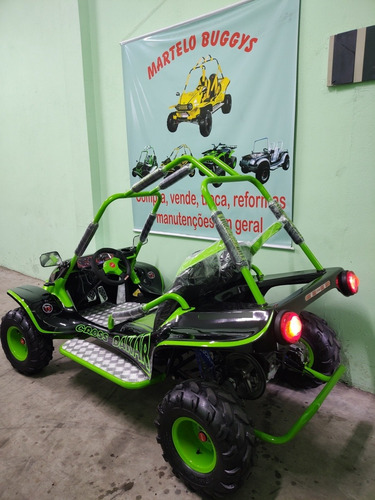 Míni Buggy Cross Dakar Verde Completo, Venha Conferir !!!