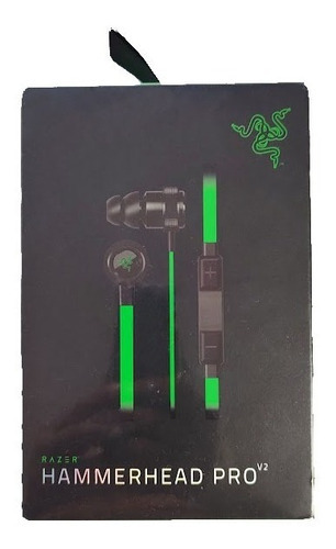 Fone Gamer Razer Hammerhead Pro V2 Cor Verde