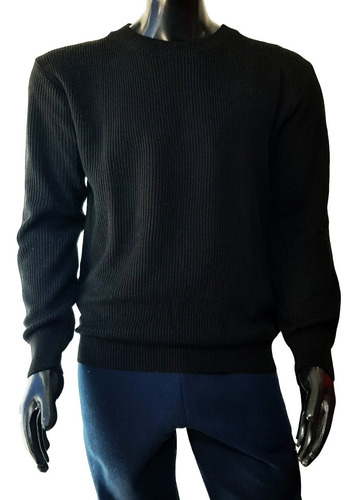 Sweater Pullover T Basic Tejido De Lana Unisex