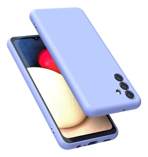 Funda Silicona Para Samsung A54 5g Con Felpa Cubre Camara