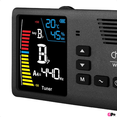 Afinador Metronomo Instrumentos De Viento Recargable 5 En 1