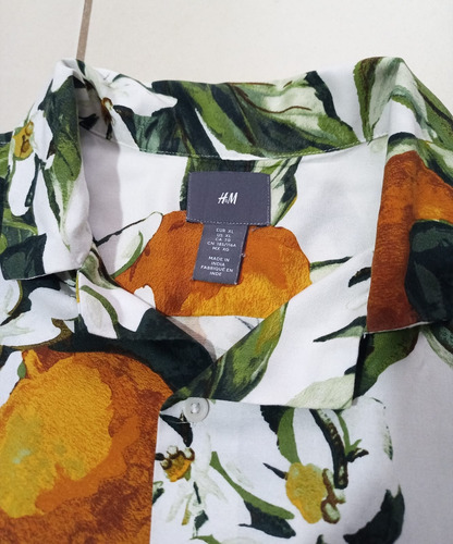 Camisa Tmmy Quickilver Banana Rep Vansss Zagna Nutic H&m (Usado)
