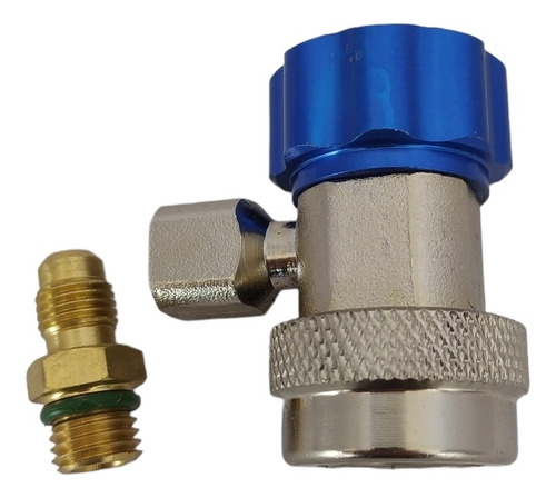 Imagen 1 de 2 de Adaptador Para Conexión Rápida De Baja (azul) A/a Automotriz