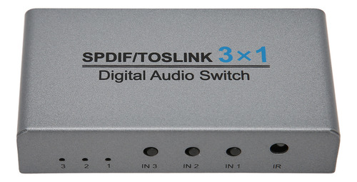 Sonido Digital Spdif Para Control Remoto Óptico Toslink De 3