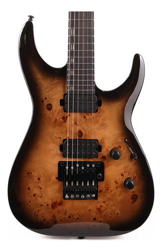 Esp Guitars 6 Cuerdas Guitarra Eléctrica, Negro Explosión.