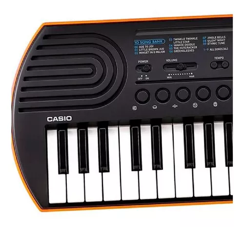 Teclado Infantil Casio Sa 50 H2 Branco - Guitar Music Shop