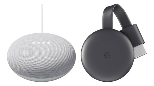 Pack Google Altavoz Nest Mini De 2ª Gen + Chromecast 3ª Gen