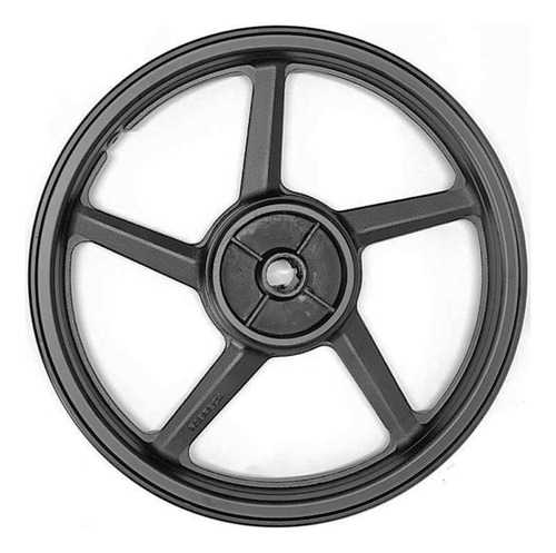 Roda Traseira Cor Preta Liga Leve Ybr 125 Factor 125 150