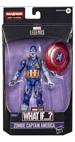 Capitán América Zombie Marvel Legends 