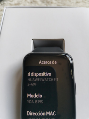 Huawei Watch Fit 2 - Reloj Inteligente Blanco Mesh Negro Negro (Usado)