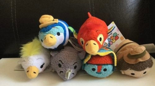 Adventure Land Colecc  X 6 Pzas Mini Tsum Tsum Disney Store