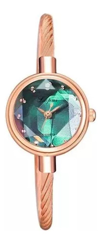 Nuevo Reloj Lvpai Para Mujer, Pulsera Pequeña De Oro Rosa