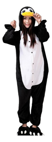 Disfraz Unisex De Pingüino Kigurumi Para Adulto