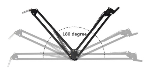Imagen 8 de 9 de Soporte Mesa Mut Para Micrófono De Estudio Brazo Articulado