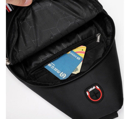 Imagem 6 de 6 de Bolsa Bag Pequena Masculino Tiracolo Transversal Ombro