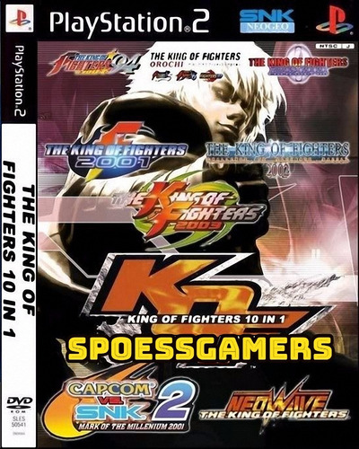 The King Of Fighters Collection (4 Jogos) Ps2 Patch