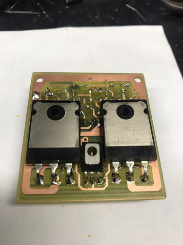 Placa Amplificador Pwt Keor-200/dissipador/fonte/ Prot Dc