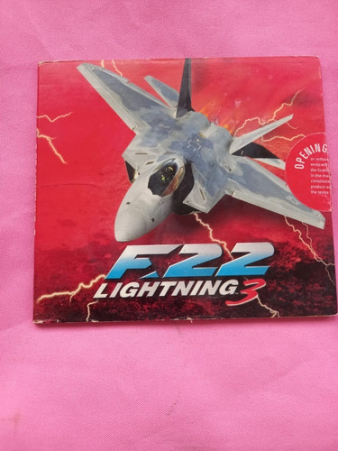 C D Rom Games - F 22 Lightning 3 - Para P C