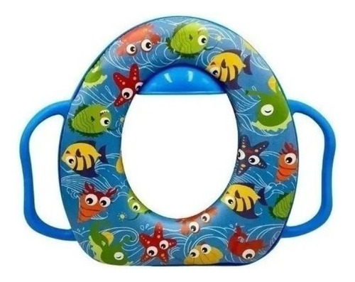 Tapa Para Wc Suave Y Acolchado Con Asas Para Niños Niñas