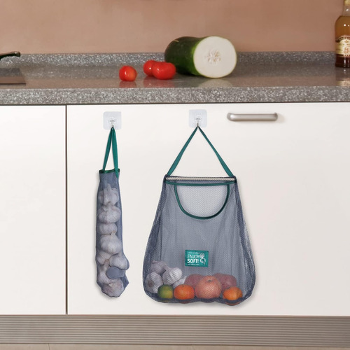Drwssr Bolsa De Malla Para Almacenamiento De Frutas Y Verdur
