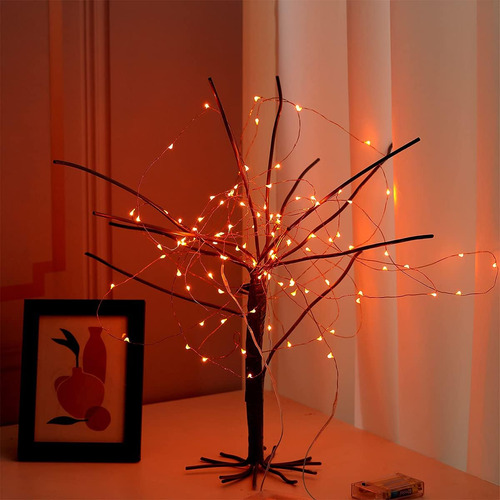 Ariceleo Mini Halloween Fairy Lights Battery Operate, 2 P...