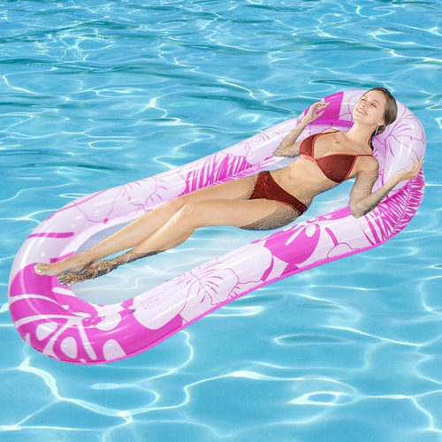 Respaldo Hinchable Cama Flotante Agua Reclinable Adulto