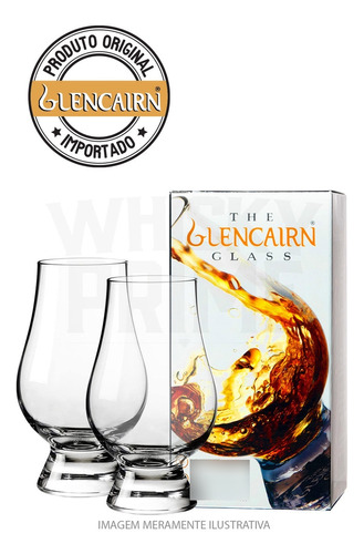 Kit 2 Taças Degustação Whisky The Glencairn Glass 