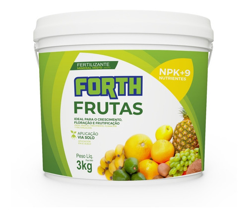 Imagem 1 de 1 de Fertilizante Forth Frutas 3 Kg Me