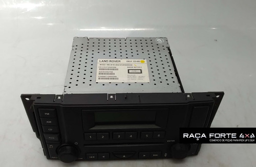Radio C/ Leitor Cd Land Rover Discovery 3 04 A 09- Vux500530 (Usado)